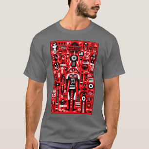 De geheimen van de oude archeologische cultus t-shirt