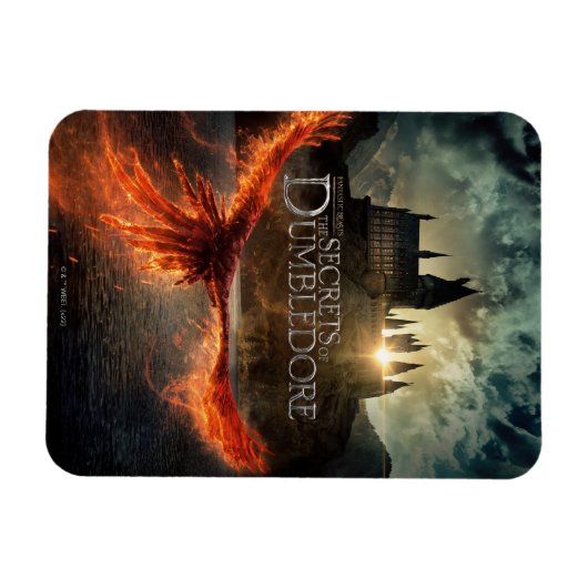 De geheimen van het theatrisch Poster van Dumbledo Magneet (Horizontaal)