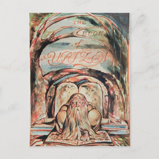 De geheimen van Wisdom" Briefkaart (Voorkant)