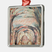 De geheimen van Wisdom" Metalen Ornament (Links)