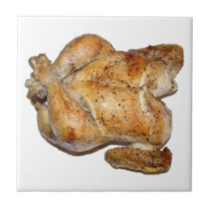 De gehele Kip van het Braadstuk Tegeltje