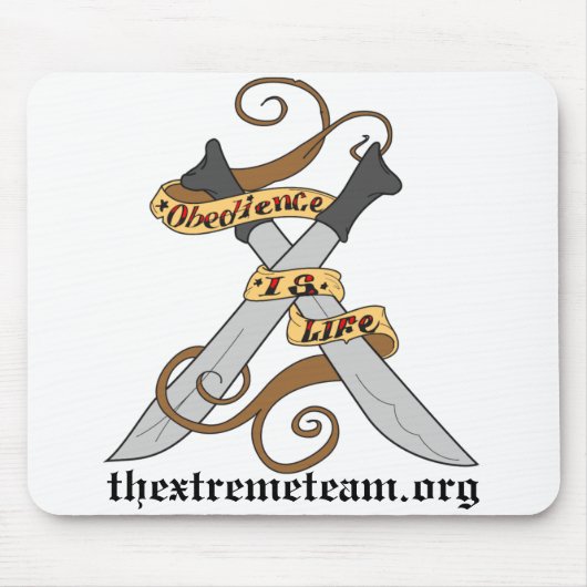 de gehoorzaamheid is het stootkussen van de het muismat (Voorkant)