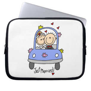 De Gehuwde enkel Bruid en T-shirts en de Giften va Laptop Sleeve