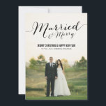 De gehuwde Vlakke Kaarten van de Foto van Kerstmis<br><div class="desc">Deze vakantiekaarten zijn pret & feestelijk!</div>