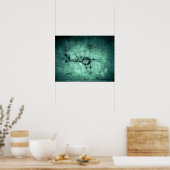 de geïllustreerde big bang poster (Keuken)