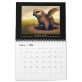 De geïllustreerde gids voor Gryphiformes volume 2 Kalender (Feb 2026)
