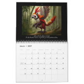 De geïllustreerde gids voor Gryphiformes Volume 3 Kalender (Mar 2027)