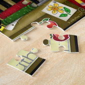 "De geïnspireerde leraar" Jigzaag Puzzle Legpuzzel (Zijkant)