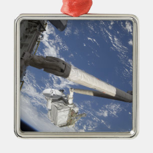 De geïntegreerde vrachtvervoerder metalen ornament