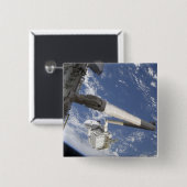 De geïntegreerde vrachtvervoerder vierkante button 5,1 cm (Voorkant /achterkant)