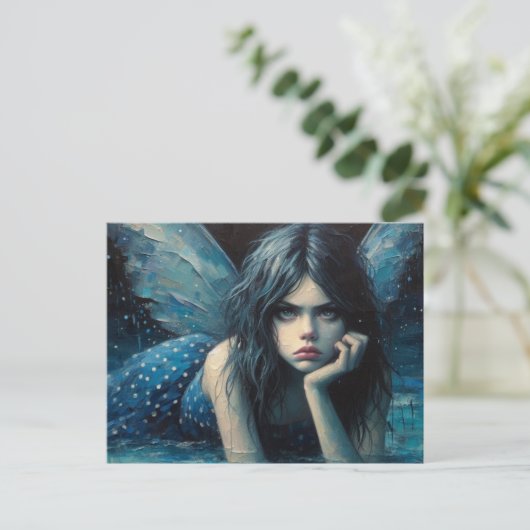 De geïrriteerde fee briefkaart (Staand voorkant)