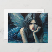 De geïrriteerde fee briefkaart (Voorkant / Achterkant)