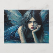 De geïrriteerde fee briefkaart (Voorkant)