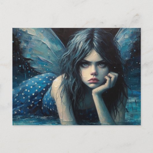 De geïrriteerde fee briefkaart (Voorkant)