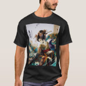 De geisha en de pauw t-shirt (Voorkant)