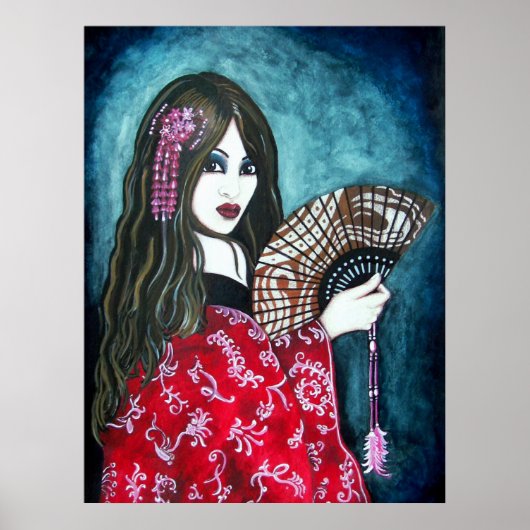 De Geisha Poster (Voorkant)