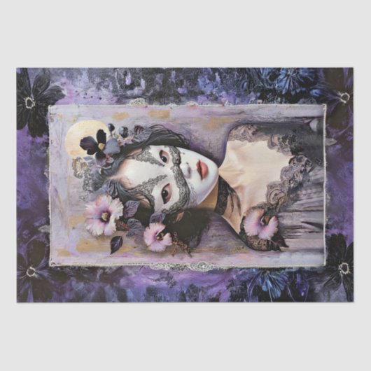 De Geisha Secrets - Decoupage - tissue papier (Voorkant)
