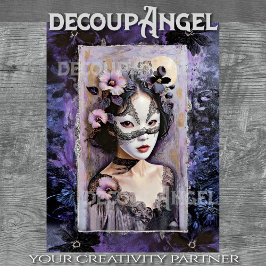 De Geisha Secrets - Decoupage - tissue papier