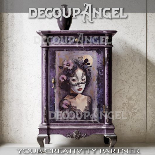 De Geisha Secrets - Decoupage - tissue papier