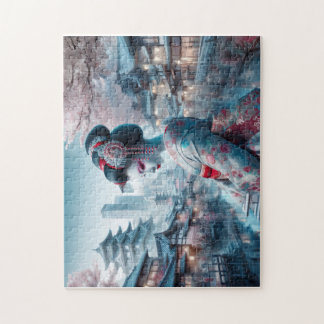 De geisha van de moderne tijd legpuzzel