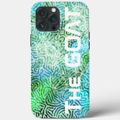 De GEIT groene tiener Case-Mate iPhone Case (Achterkant)