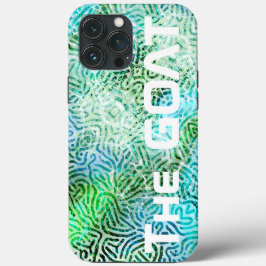 De GEIT groene tiener Case-Mate iPhone Case