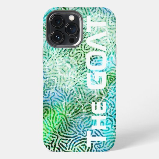 De GEIT groene tiener iPhone Hoesje (Achterkant)