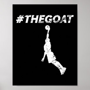 De Geit Grootste Aller Tijden Basketbal Motivatie Poster