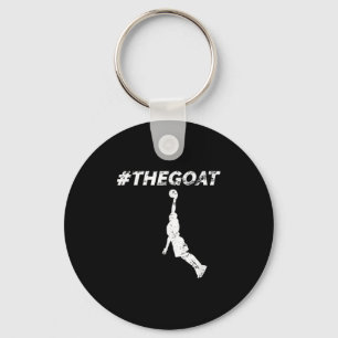 De Geit Grootste Aller Tijden Basketbal Motivatie Sleutelhanger