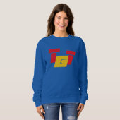 De geit Tailgating Gear Vrouwen Sweatshirt (Voorkant volledig)