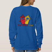 De geit Tailgating Gear Vrouwen Sweatshirt (Achterkant)
