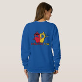 De geit Tailgating Gear Vrouwen Sweatshirt (Achterkant volledig)