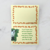 De Geit van het kind wordt goed--pas om het even Kaart (Binnen)