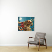 De geit wandkleed (In Situ (horizontaal))