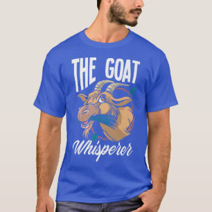 De geit Whisperer Goats Boerderij Farmer Funny Goa T-shirt