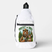 De gejaagde jager sling bag (Voorkant)
