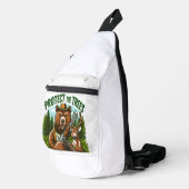 De gejaagde jager sling bag (Rechterhoek)
