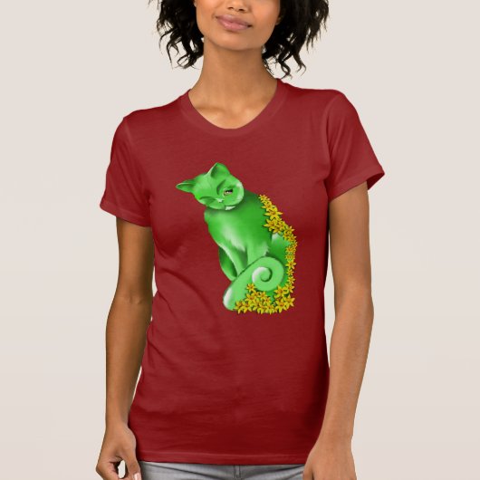 De gejaagkat T-shirt (Voorkant)