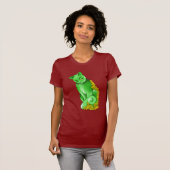 De gejaagkat T-shirt (Voorkant volledig)