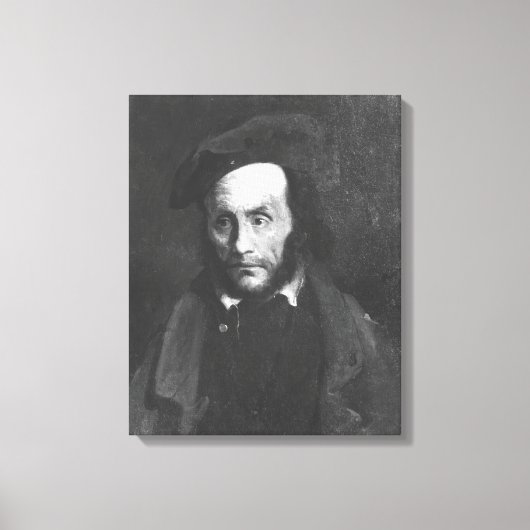De gek of de ontvoerder, c.1822-23 canvas afdruk (Voorkant)