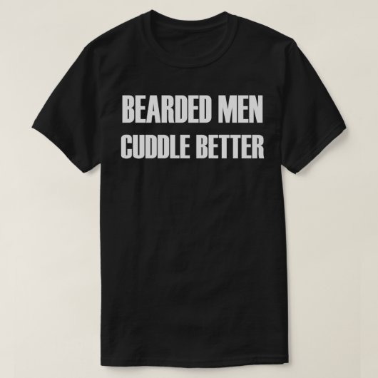 De gekaarde Mannen knutselen Beter Klassieke TShir T-shirt (Design voorkant)