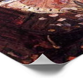 De gekantelde tuin van John William Waterhouse Poster (Hoek)