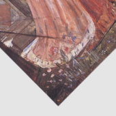 De gekantelde tuin van John William Waterhouse Tissuepapier (Detail)