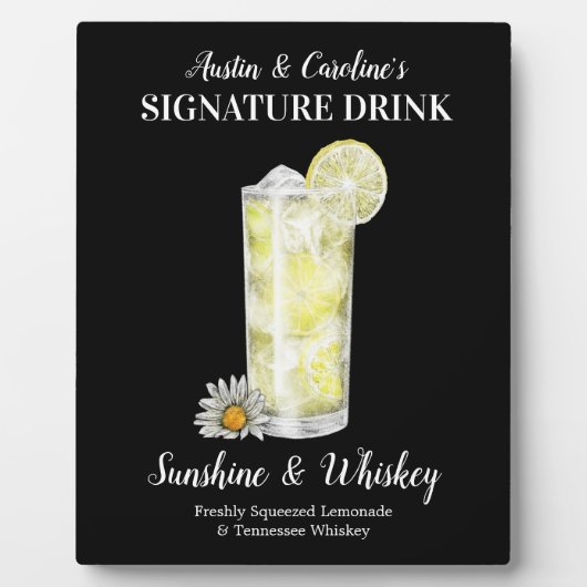 De gekikte limonade ・ PERSONALIZE deze Drink van d Fotoplaat (Voorkant)