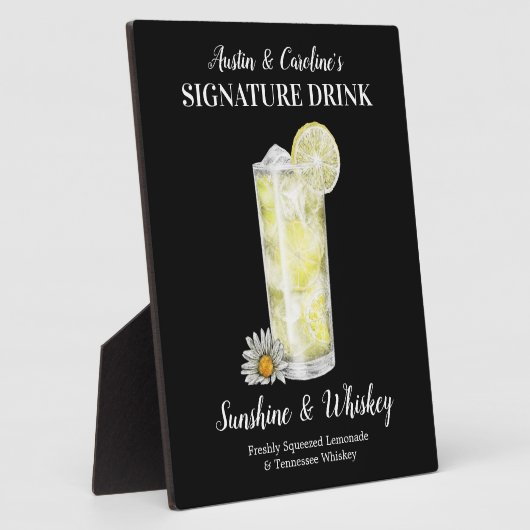 De gekikte limonade ・ PERSONALIZE deze Drink van d Fotoplaat (Zijkant)