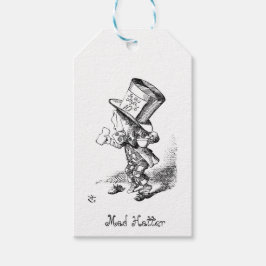De Gekke Hoedenmaker Cadeaulabel