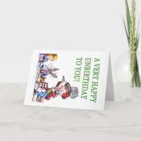 De gekke Hoedenmaker zegt, een zeer Gelukkige