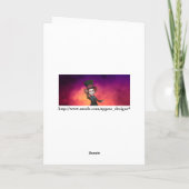 De gekke Kaart van de Verjaardag van de (Achterkant)