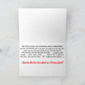 De gekke Kaarten van de Kerstman (Binnen)