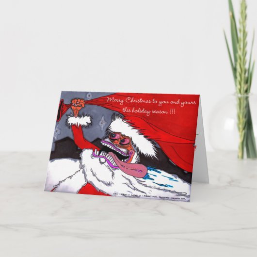 De gekke Kaarten van de Kerstman (Voorkant)